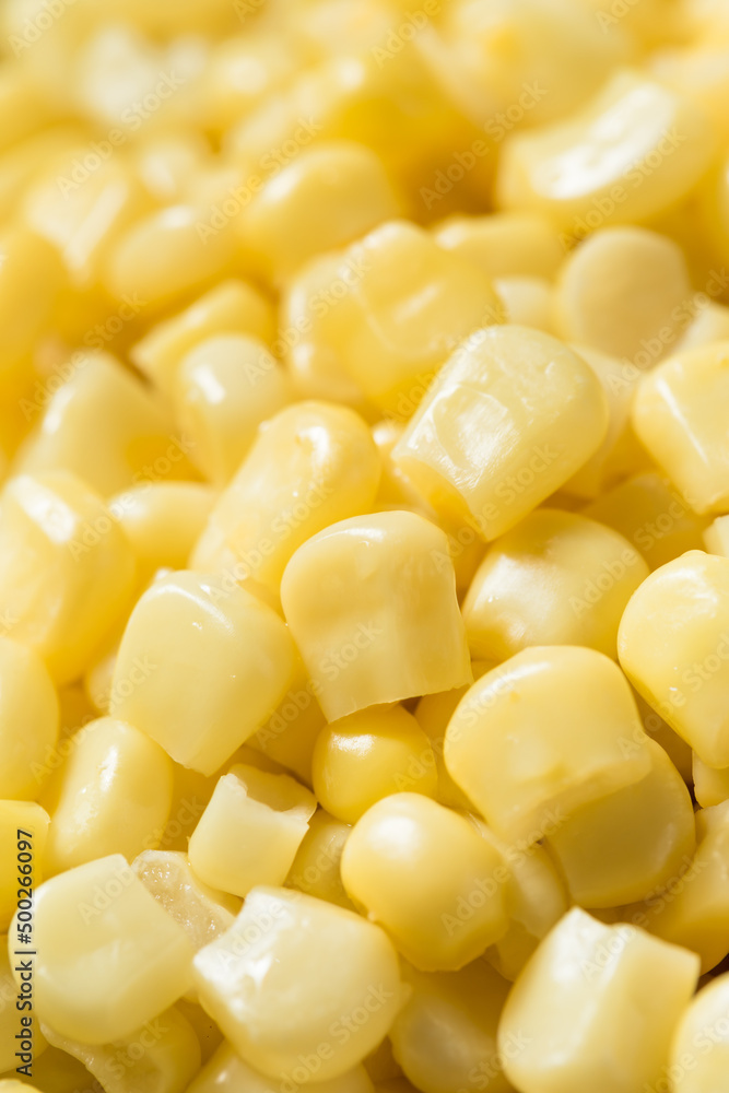 Organic Steamed White Sweetcorn Kernals Organic Steamed White Sweetcorn Kernals