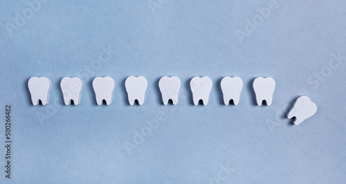 Canvas Print Tooth loss