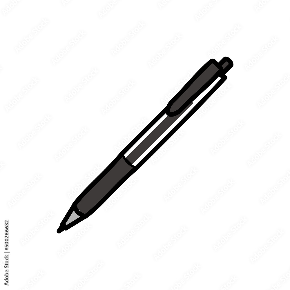 ボールペンのイラスト