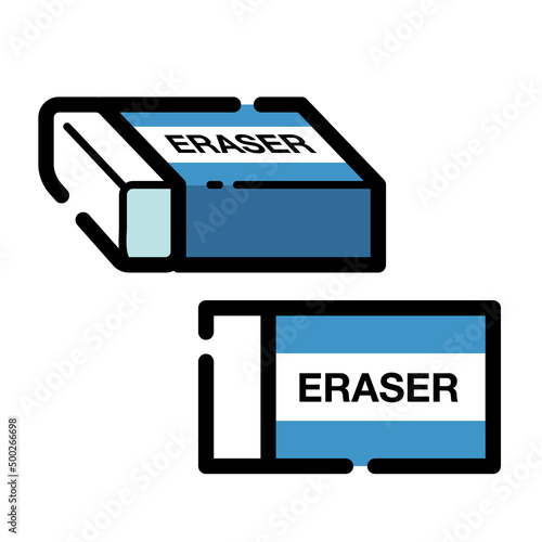 消しゴムのイラスト