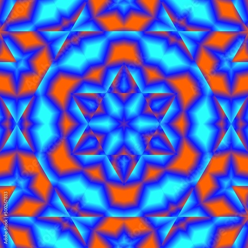 light blue floral abstract background illustration