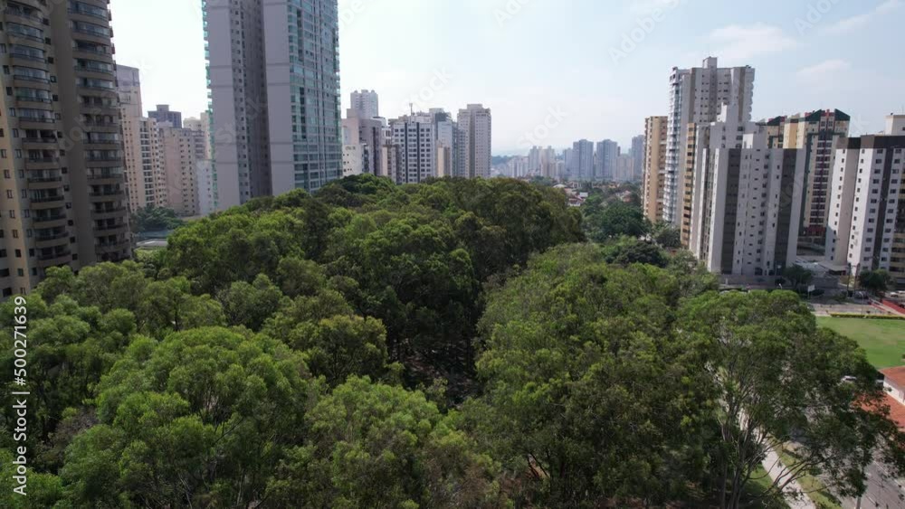 Aerial view of Sao Jose dos Campos, Sao Paulo, Brazil. Aerial view of Sao Jose dos Campos, Sao Paulo, Brazil.
