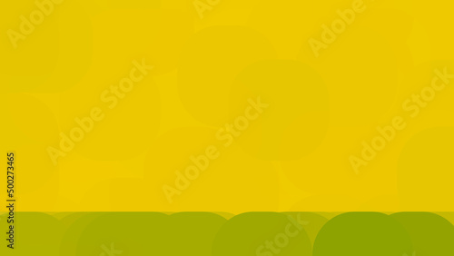 yellow Illustration unusual drawing interesting abstract light  bright background  pastel colors blank layout