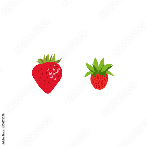 set of strawberries 
