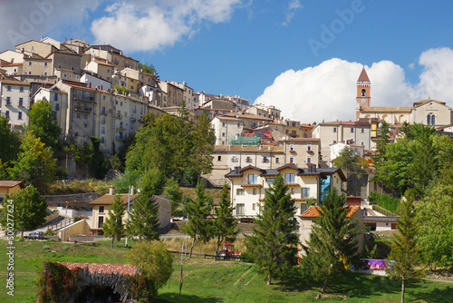 Rivisondoli (AQ) - View of the characteristic mountain village - Abruzzo - Italy