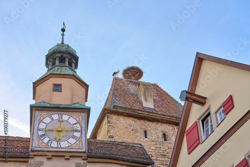 downtown of Rothenburg on T...