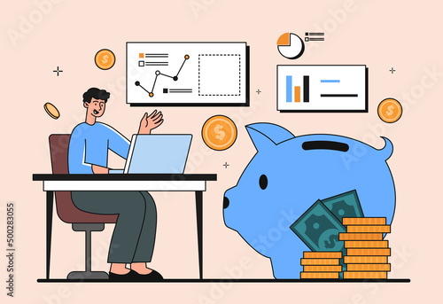 Business analyst concept