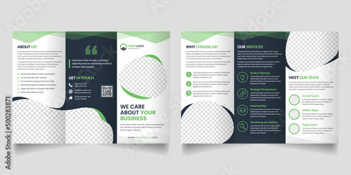 Professional Tri-fold Brochure Design Template