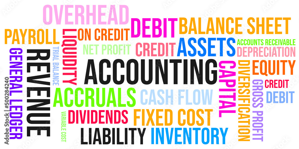 accounting abstract background