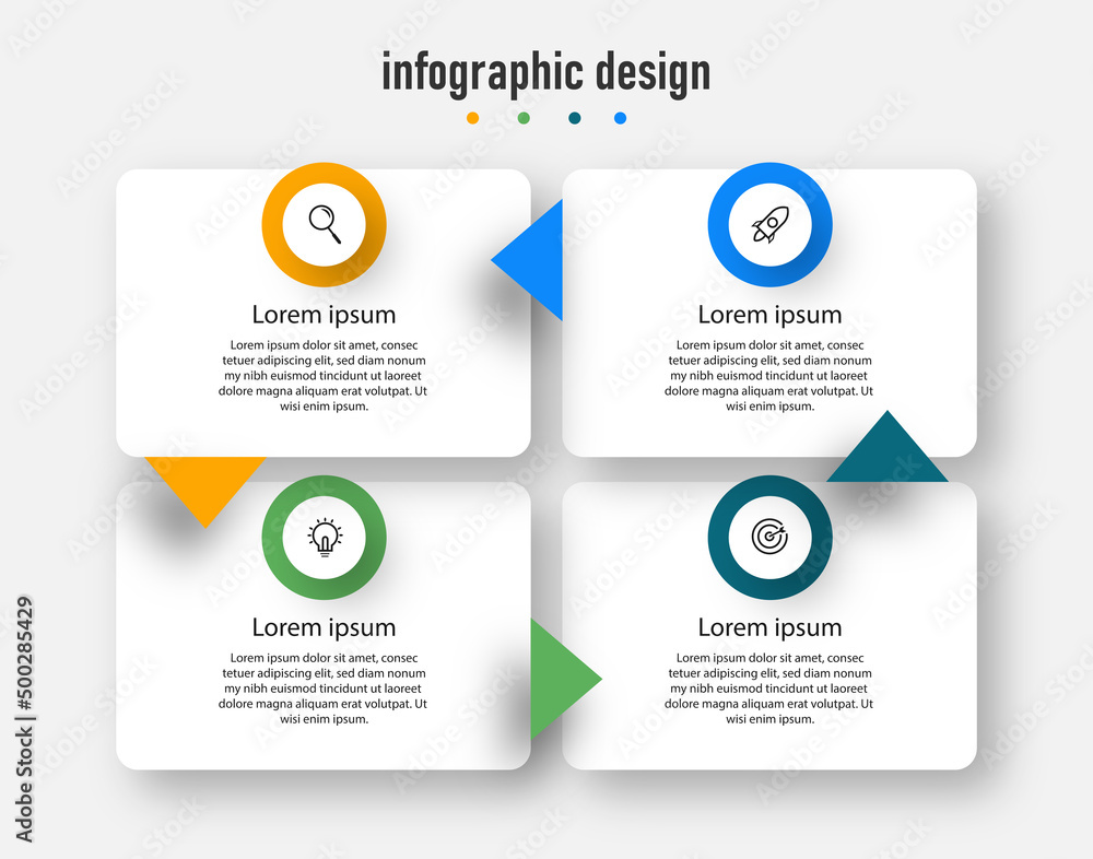 Business infographics template. timeline with 4 steps, options. can be used for workflow diagram, info chart, web design
Business infographics template. timeline with 4 steps, options. can be used for workflow diagram, info chart, web design