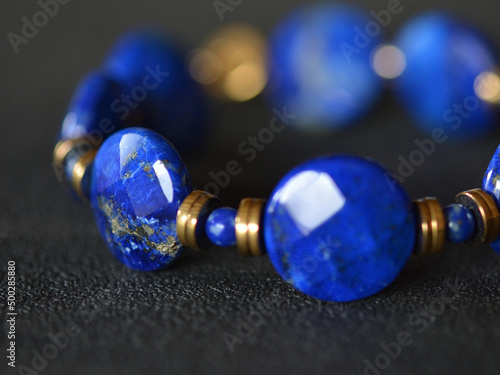 Cuadro en lienzo Bracelet en Lapis Lazuli