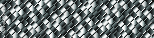 Dark black Geometric grid background Modern dark abstract vector texture