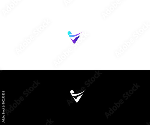 Letter V Logo Design vector Template