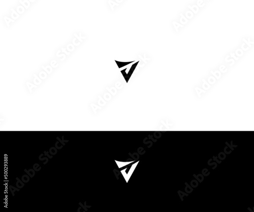 Letter V Logo Design vector Template