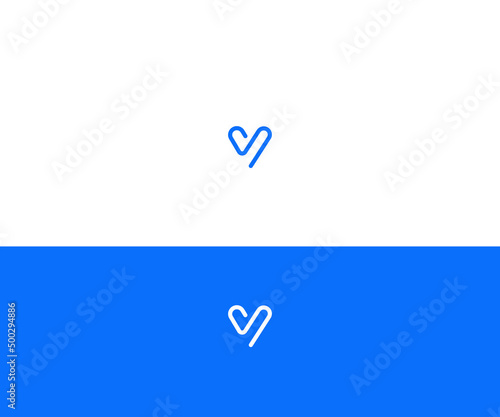 Letter V Logo Design vector Template