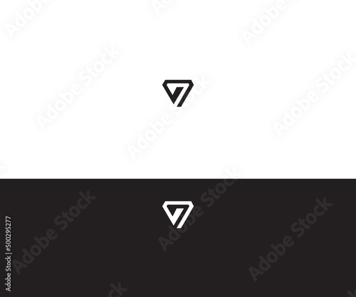 Letter V Logo Design vector Template