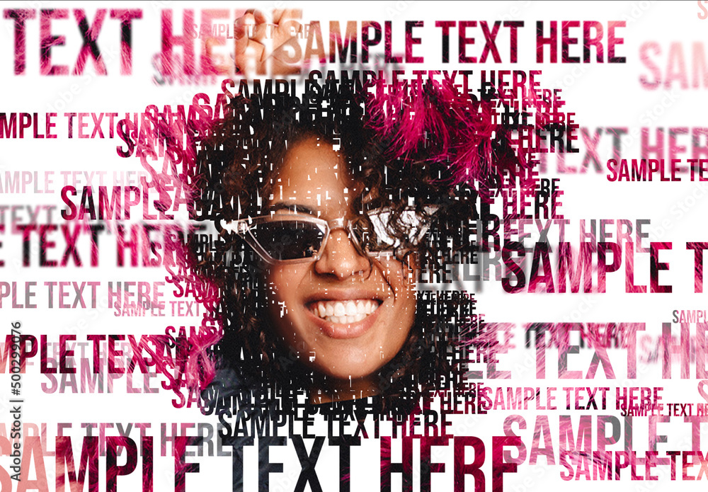 Text Art Effect Stock Template Adobe Stock