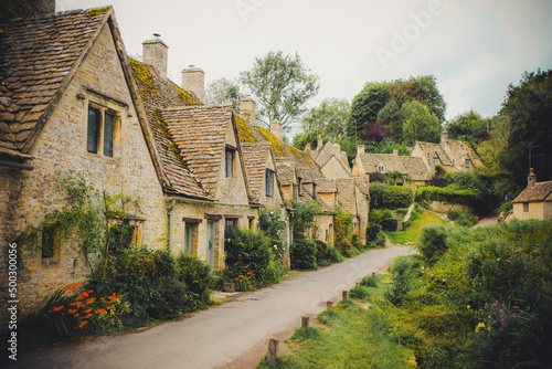 Obraz na płótnie Arlington Row, Bibury, Gloucestershire, England w salonie