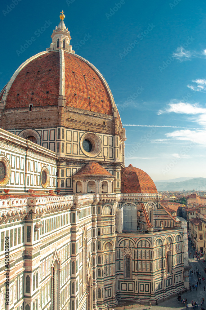 Santa Maria del Fiore, or as the locals know it, The Duomo, is the prominent landmark of the Florentine skyline. Not only is it known for its size and beauty, it also has hundreds of years of history 