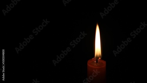 candle in the dark