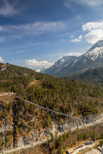 Highline179 Suspension bridge near Reutte, Austria