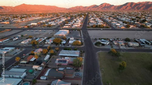 Yuma, Arizona, Aerial View, Amazing Landscape, Downtown