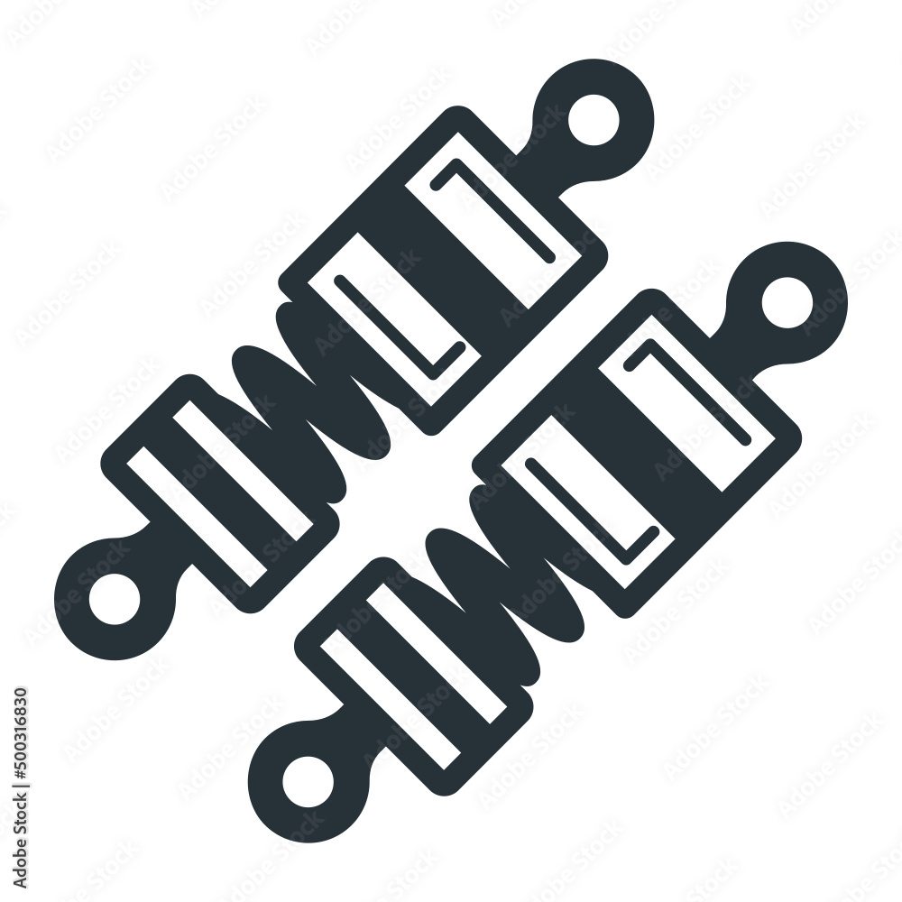 Heavy Shock Absorber Concept, Suspension springs Vector Icon Design, Motor Vehicle Service and automobile repair shop Symbol, Lorry spare part Sign, automotive technician equipment stock illustration Heavy Shock Absorber Concept, Suspension springs Vector Icon Design, Motor Vehicle Service and automobile repair shop Symbol, Lorry spare part Sign, automotive technician equipment stock illustration