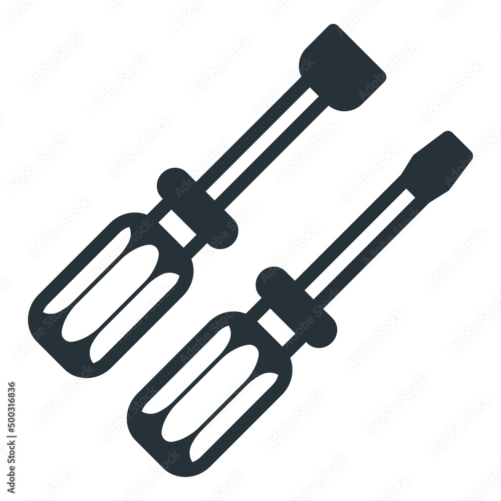Screwdriver Set Toolkit Vector Icon Design, Motor Vehicle Service and automobile repair shop Symbol, Lorry spare part Sign, automotive technician equipment stock, Turnscrew with magnetic tip Concept Screwdriver Set Toolkit Vector Icon Design, Motor Vehicle Service and automobile repair shop Symbol, Lorry spare part Sign, automotive technician equipment stock, Turnscrew with magnetic tip Concept