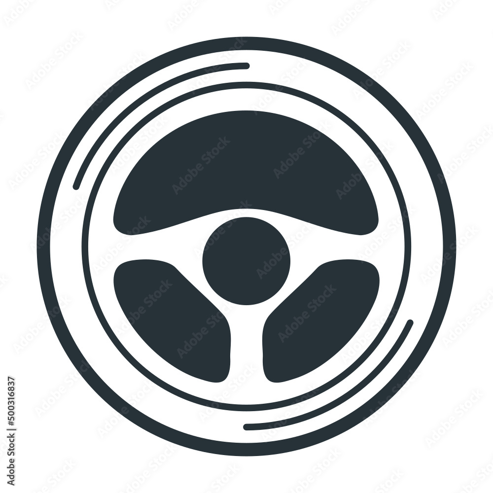 Land vehicle power steering Vector Icon Design, Motor Vehicle Service and automobile repair shop Symbol, Lorry spare parts Sign, auto mechanic stock illustration, Luxury car Steering Wheel Concept Land vehicle power steering Vector Icon Design, Motor Vehicle Service and automobile repair shop Symbol, Lorry spare parts Sign, auto mechanic stock illustration, Luxury car Steering Wheel Concept