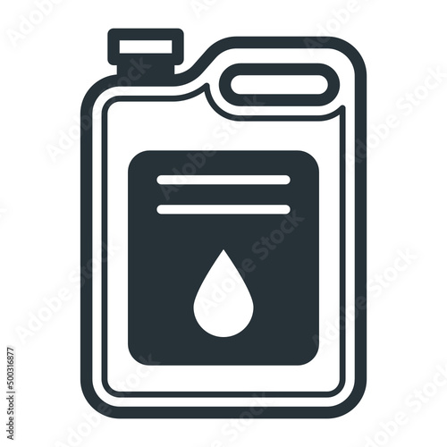 Motor Oil Bottle Vector Icon Design, Motor Vehicle Service and automobile repair shop Symbol, Lorry spare parts Sign,  automotive technician equipment stock illustration, Engine Lubricants Can Concept