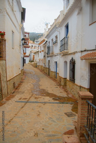 Architecture of the Old Town of Sayalonga in Andalusia, Spain © Gilles Rivest