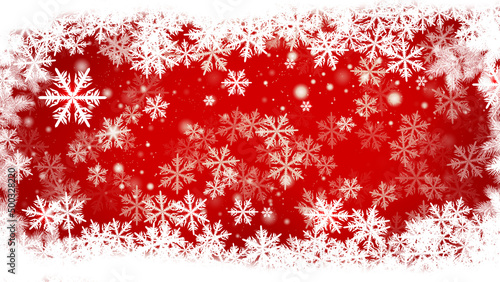 background with beautiful snowflakes for new year and christmas	