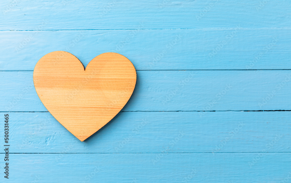 wooden heart on wooden table wooden heart on wooden table