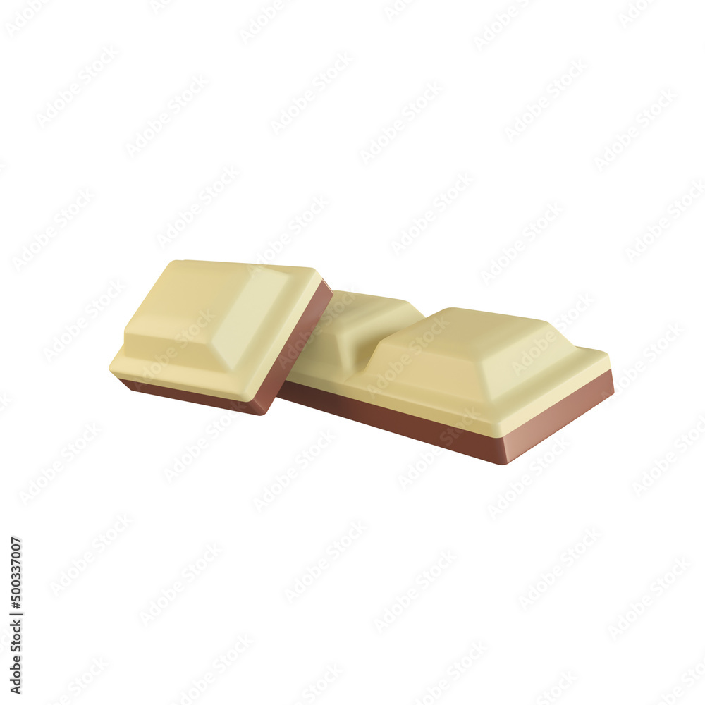 Chocolate bar. Cocoa sweets Helps to relax when eating. 3d render. Chocolate bar. Cocoa sweets Helps to relax when eating. 3d render.
