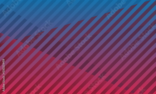 Geometric, gradient diagonal striped background in pink, purple, red and blue hues; good for slides, corporate media, wallpaper and meeting backgrounds.
