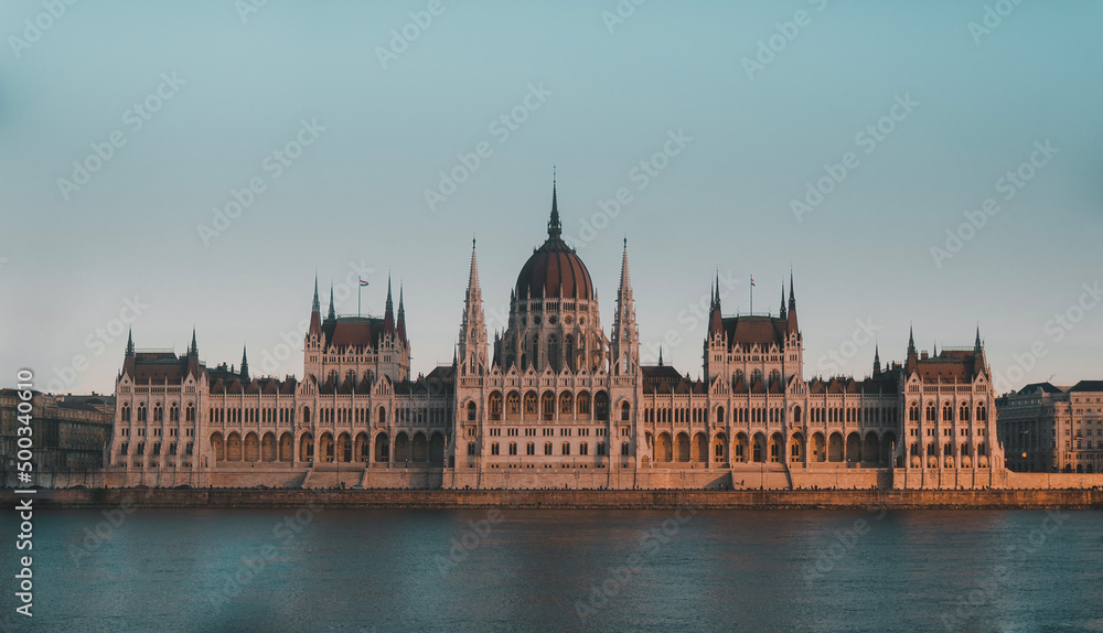 Fototapeta premium Parliament Building in Budapest, Hungary