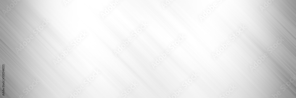 abstract white panorama and silver are light pattern gray with the gradient is the with floor wall metal texture soft tech diagonal background black dark clean modern. - obrazy, fototapety, plakaty 