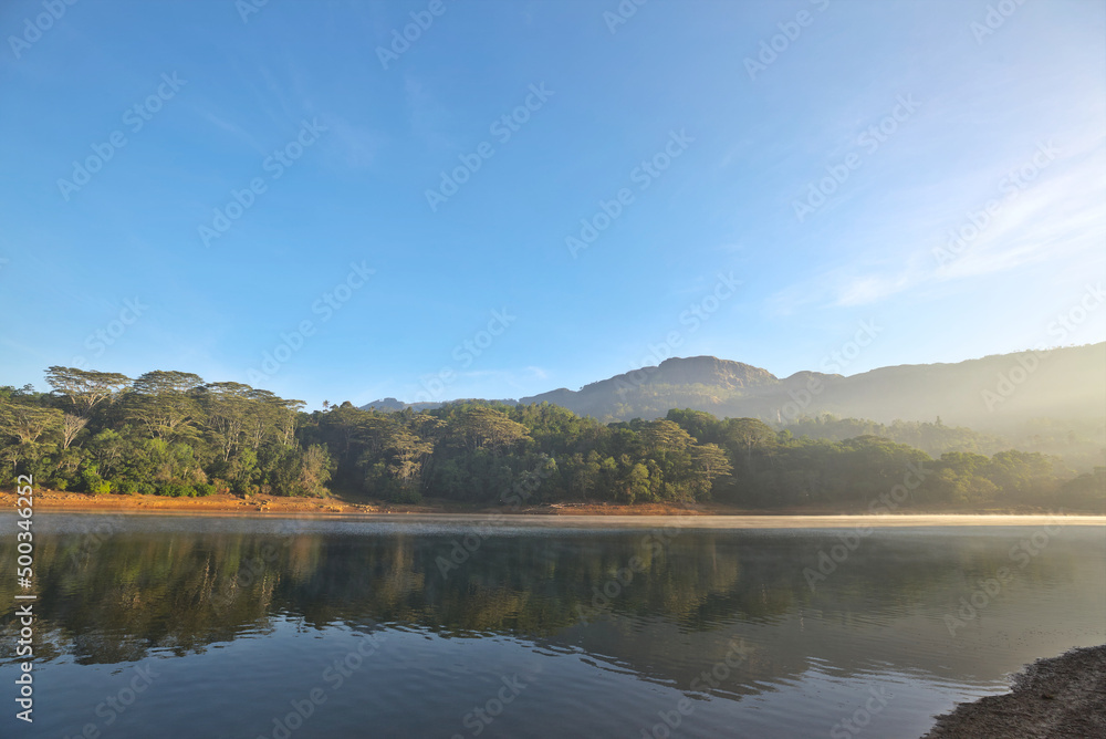 Lake on Sri Lanka