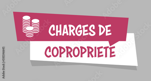 Logo charges de propriété.