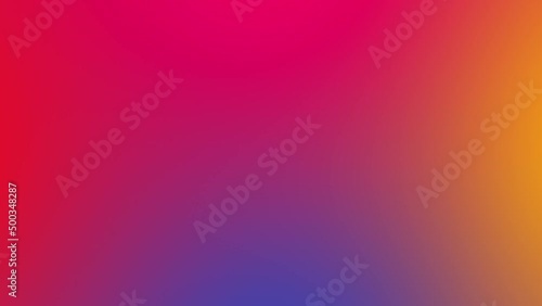 Abstract blurred gradient mesh background. Smooth template Soft color background Color neon gradient. Moving abstract background