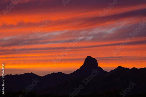 Wallpaper Mural Baboquivari Peak sunset
 Torontodigital.ca