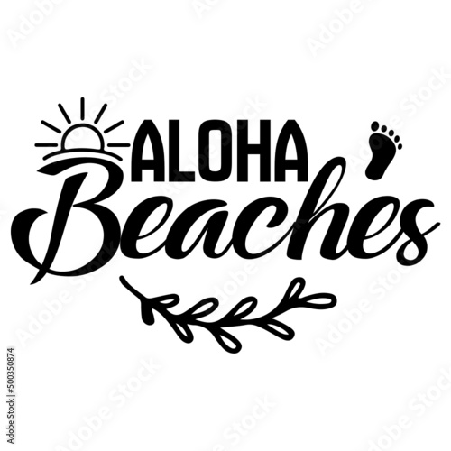 aloha beaches svg