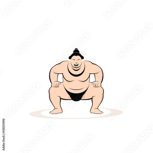 sumo logo design template