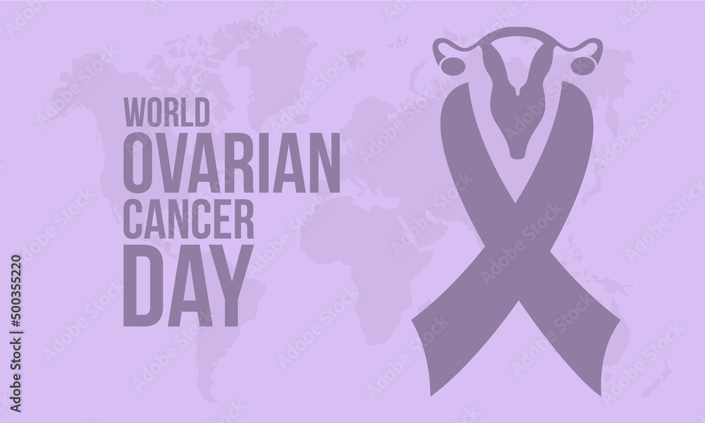World Ovarian Cancer Day. Health awareness concept for banner, poster, card and background design. World Ovarian Cancer Day. Health awareness concept for banner, poster, card and background design.