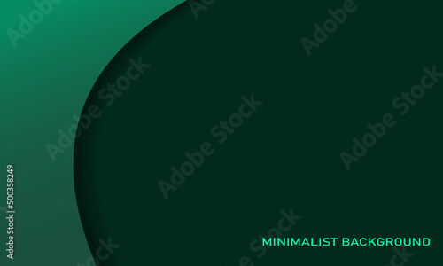 dark green background with shadow on the left, modern background