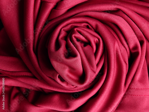 crimson micro polyester fabric cloth texture