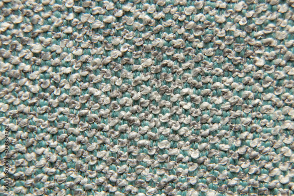 Blue soft fleecy fabric as a background, background carpet