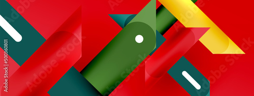 Background overlapping lines. Dynamic lines abstract wallpaper. Straight lines composition vector illustration for wallpaper banner background or landing page