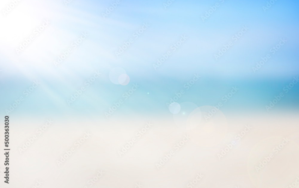blurred summer background. Sunbeam on the seashore blurred summer background. Sunbeam on the seashore