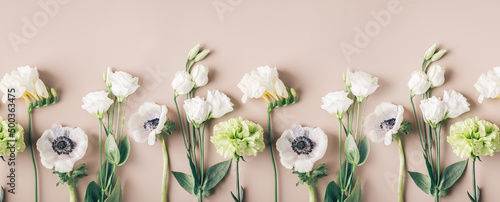 creative flower background, pattern, floral concept © CHZU